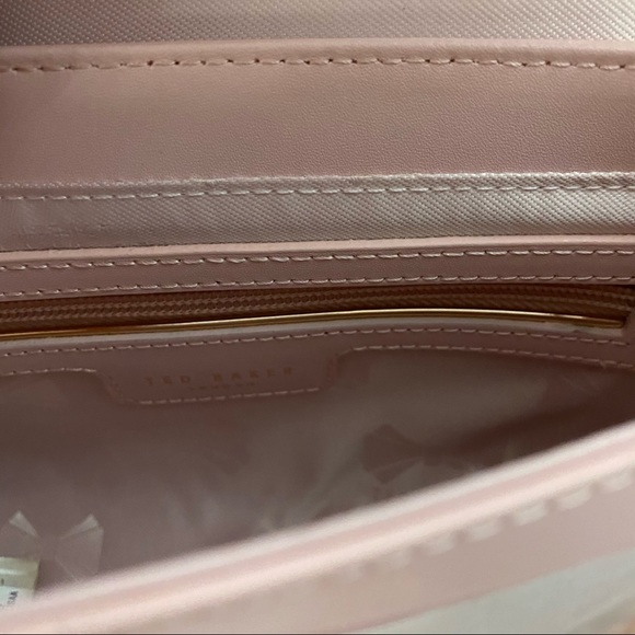 Ted Baker London Pink Leather Crossbody Bag - Picture 8 of 10